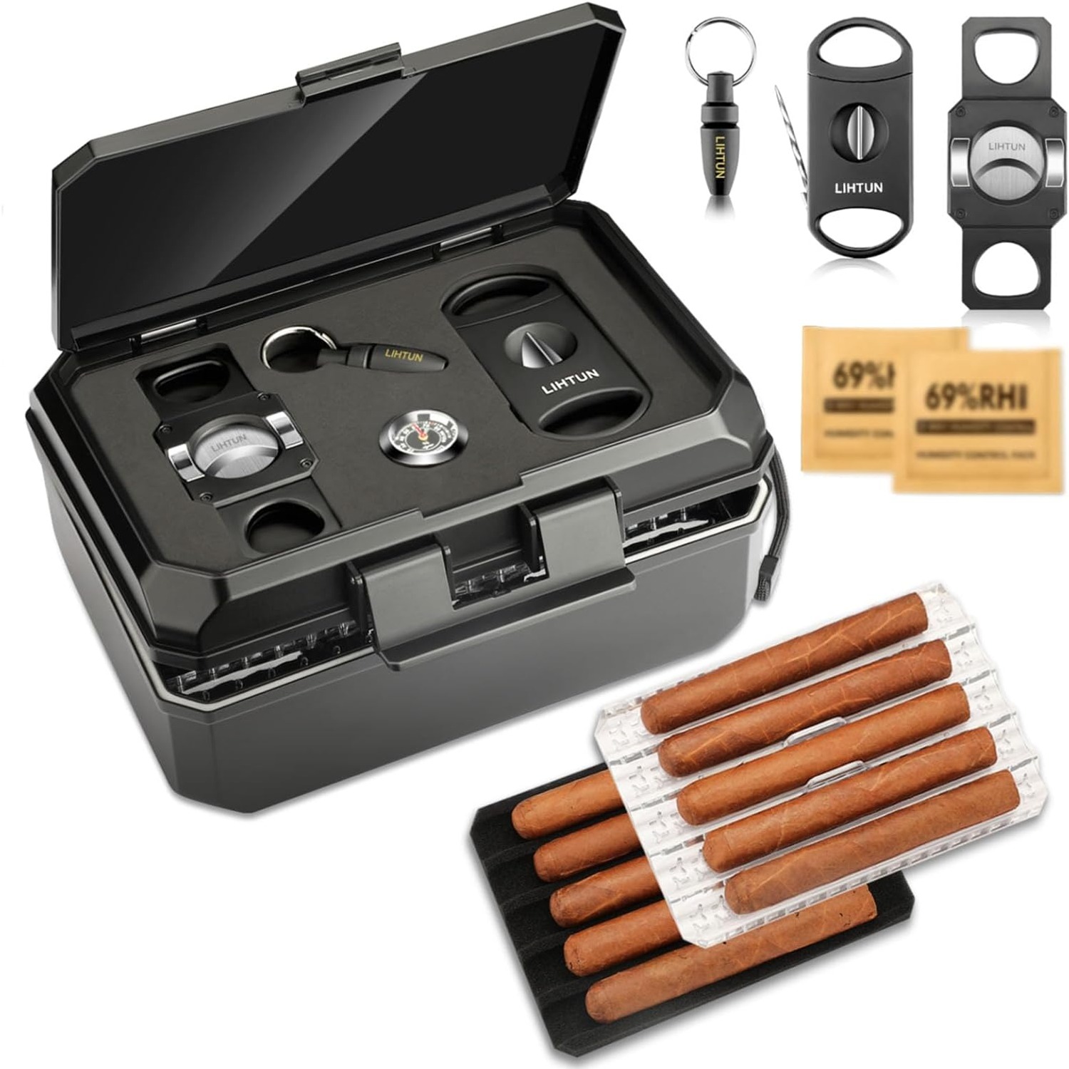 LIHTUN Travel Cigar Gift Set: image 1