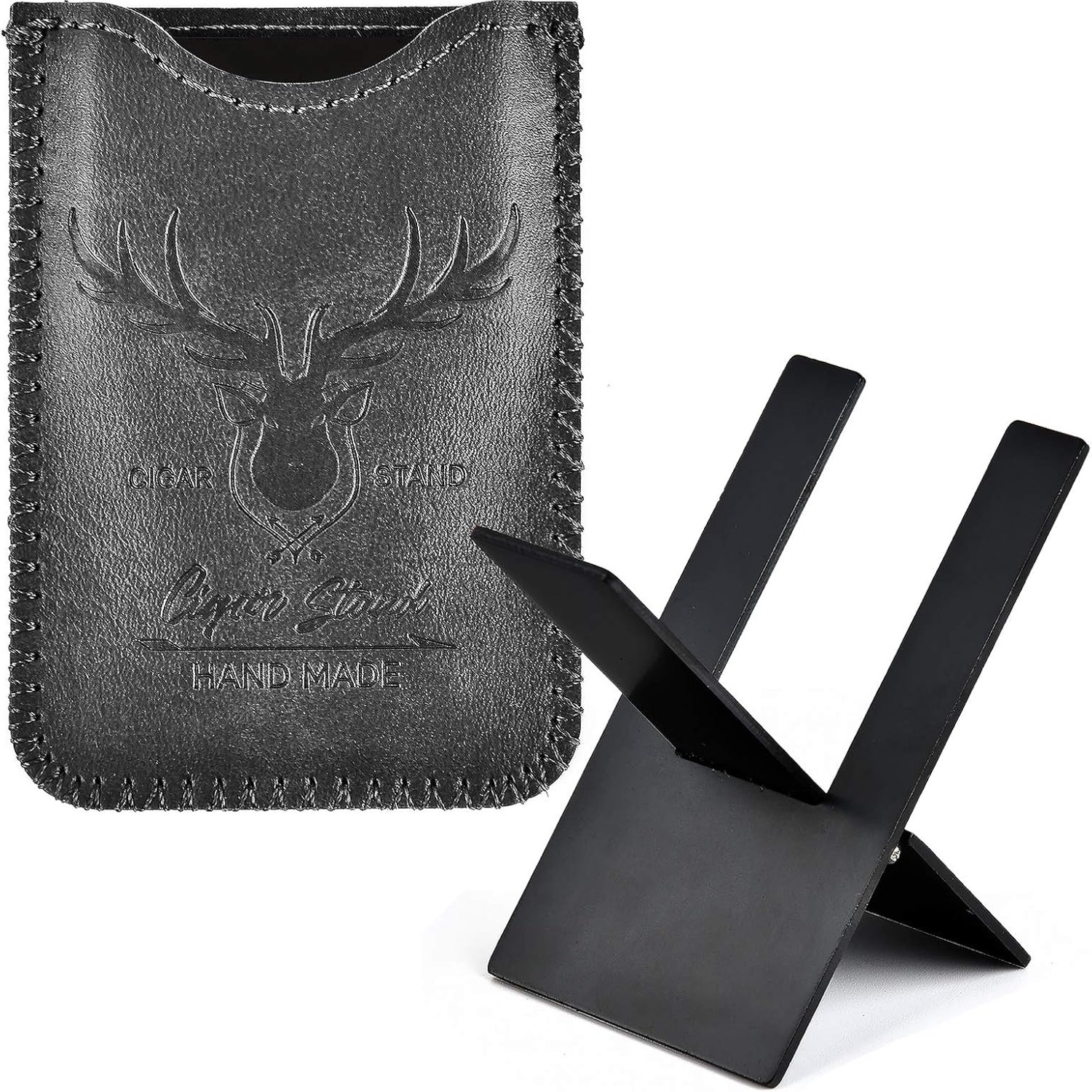 menesia Folding Cigar Stand with Case