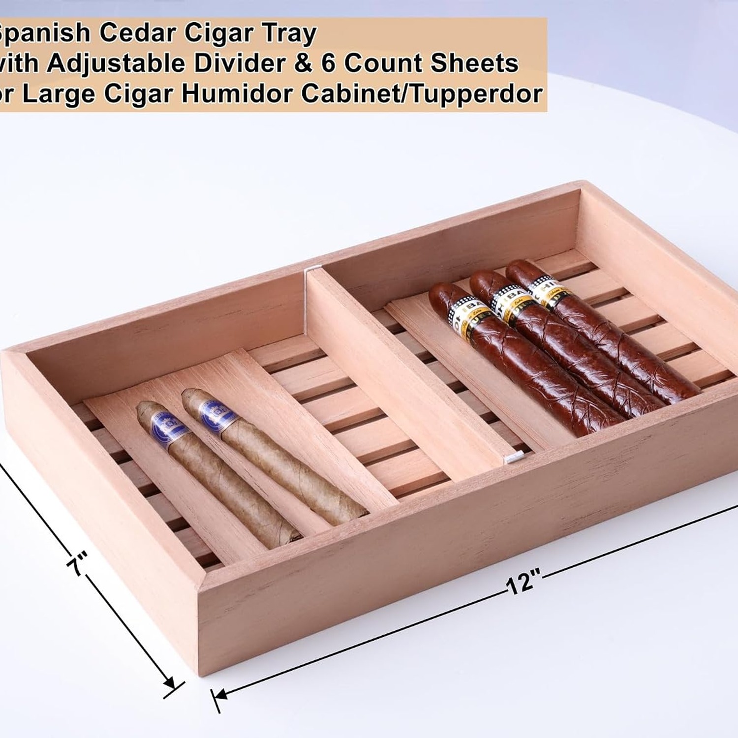 Woho Spanish Cedar Cigar Tray