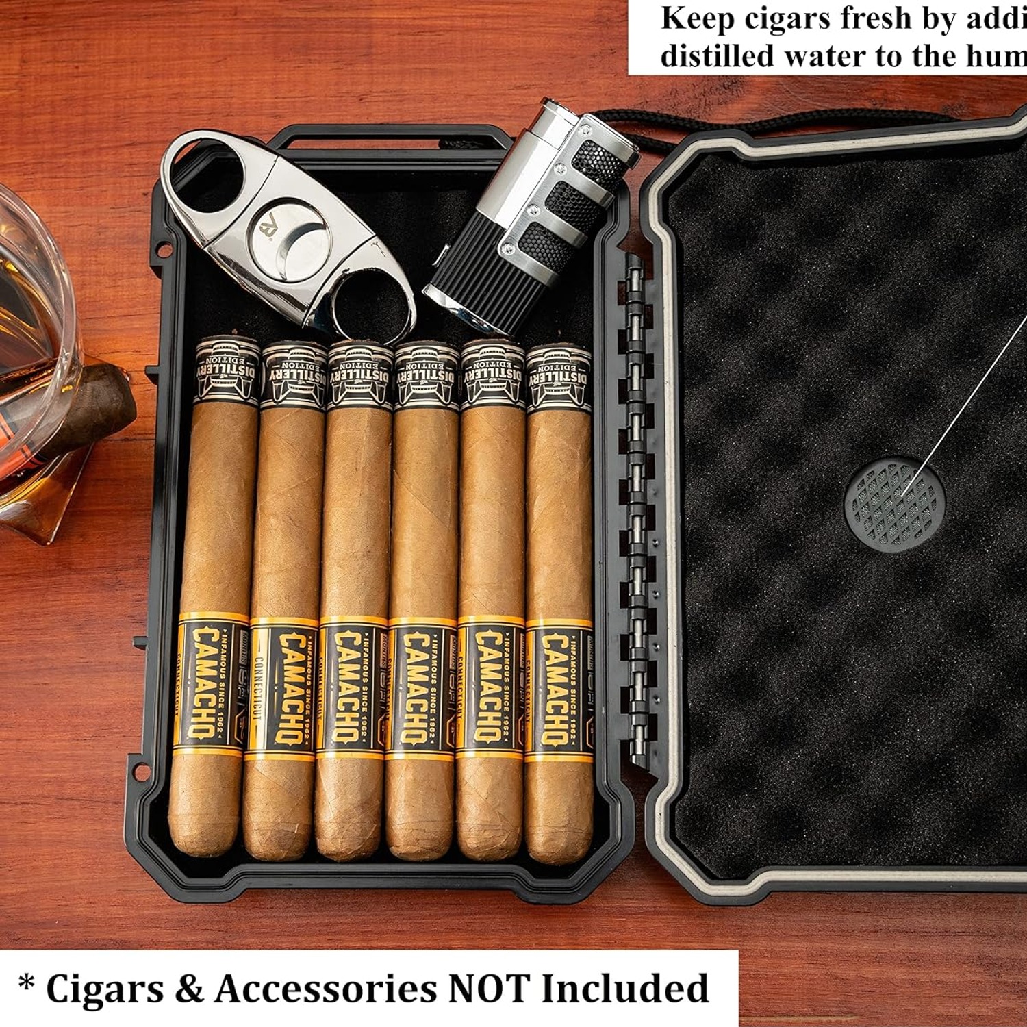 Kobi & Knight Travel Humidor Cigar Case